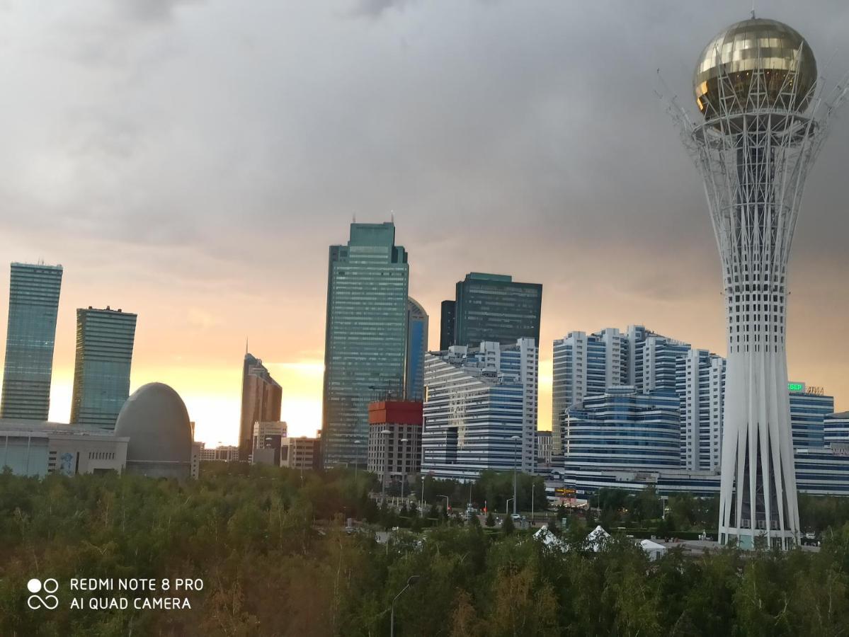 Апартаменты В Центре Левого Берега อัสตานา ภายนอก รูปภาพ